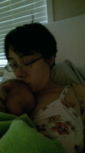 (2013-03-04) - Oliver sleeping on Emma(1)